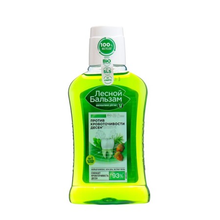Dersus rinser with extracts of oak and fir bark, 250 ml