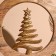 Interior souvenir in the wooden ring "spruce" 30x8x33 cm