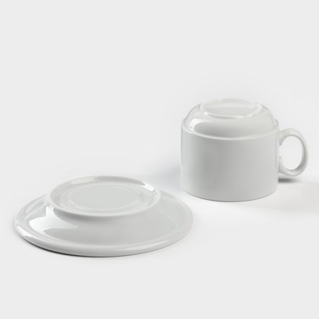 Tea steam porcelain "Express", a 220 ml cup, a saucer d = 14 cm-3