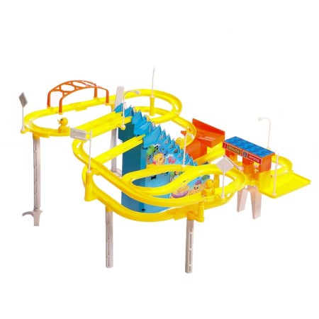 Developing toy "Duck track", light, sound, works from batteries and from the network-4