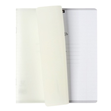 Notebook of 12 sheets in the Erichkrause line "Coverprio Pastel classic", plastic cover, offset block 100% whiteness, yellow-6