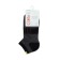 Noski short women's cotton Conte Elegant Active, size 23, dark gray color