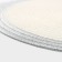 Serving napkin on the table "Lana", d = 38 cm, white color