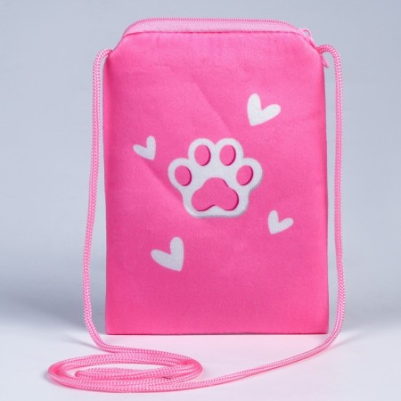 Children's Plush Bag "Kitty Princess" Flat-3