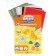 Cardboard corrugated A4, 10 sheets, 10 colors, 180 g/m2