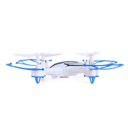 A quadrocopter radio -controlled Skydrone works on the battery, the color is blue-1