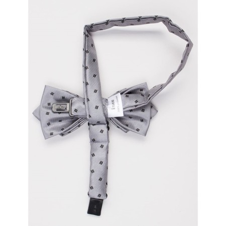 Bow tie for ISEE boys, gray color-2