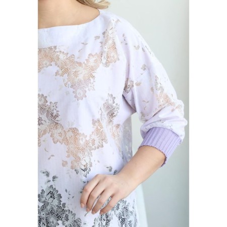 Female jumper, size 52, lilac-3