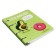 Notebook on rings, 80 sheets to the point "Avocado and Donut", cardboard cover, matte lamination Soft Touch, foil embroidery, shift block 70 g/m2