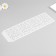 Tencil of border plastic "Geometric ornament" 40x12 cm