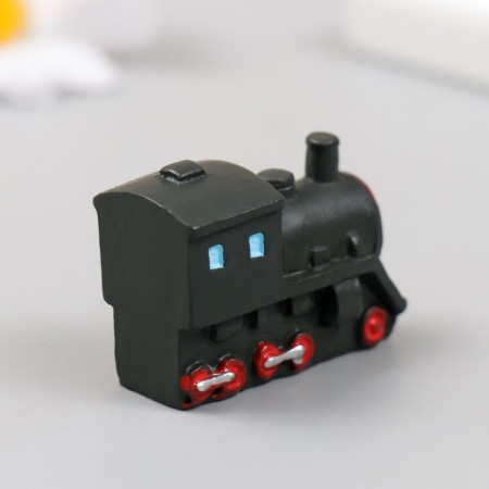 Figure for Florarium Polystone "Retro train" 4x1.5x2.5 cm-2