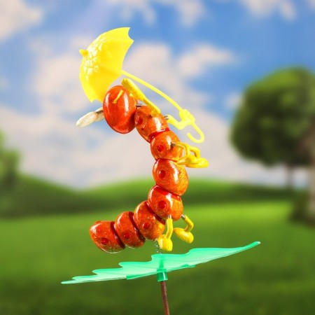 Plug "caterpillar with an umbrella", 13x16cm, length 60cm-7