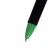 Ballic handle, automatic, line 1.0 mm, blue rod, with a rubber holder, MIX case (barcode on a piece)