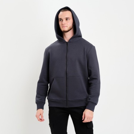 Male sweatshirt is formed, color graphite, size 52-5