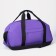 Sports bag with lightning, external pocket, long belt, lilac color