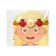 Account material "Flower wreath"