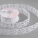 Figure tape "Branches", 30 mm, 9 ± 0.5 m, white color