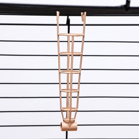 A cell for rabbits, guinea pigs "Pigger" No. 4 folding, 80 x 50 x 47 cm, beige-7