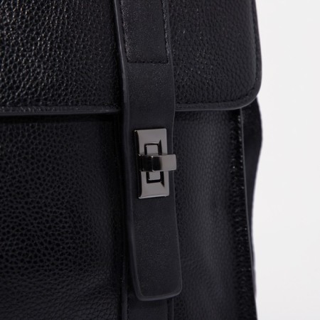 Male bag, black color-5