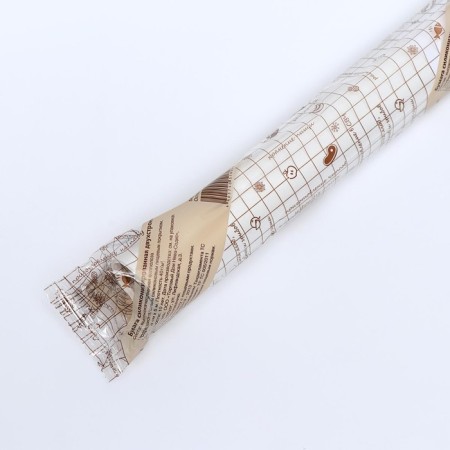 Siliconized "stripes", white, for baking, 0.38 x 5 m 5 m-3