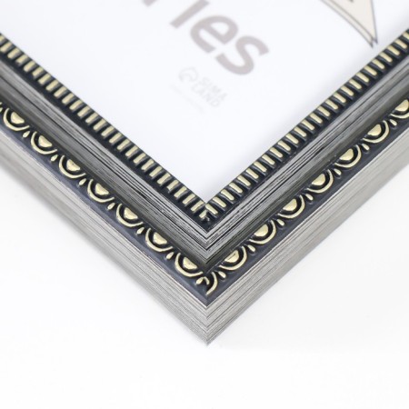 Photo frame Plastic "Lace" 15x21 cm, steel-2