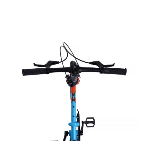 Bicycle 14 ’’ maxiscoo S007 Pro, blue color with orange-5