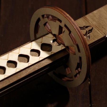 Wooden souvenir "Samurai sword"-3