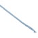 Knitting cord "Puff" 100% cotton width 5mm 100m (blue)
