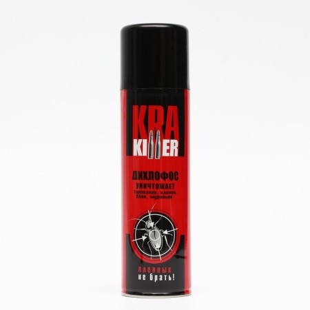 Aerosol from crawling insects "Kra Killer" Dichlophos, 230 ml-4