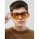 Glasses for the driver, anti -Belk, antiphara, UV 380, width 14.3 cm, pipe 15.4 cm