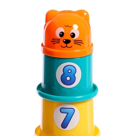 Developing toy "Pyramids-Stakaniki: Miloty", 9 objects-3
