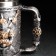 Stainless steel mug, 400 ml, silver color