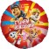 Foil ball 18 "Puppy patrol. Friendly team", Circle, Red