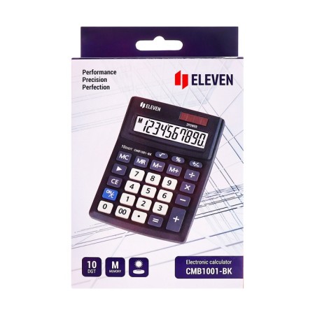 CITIZEN Business Line "CMB1001-BK", 10-bit, 103 x 138 x 24 mm, double power, black-8