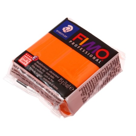 Plastic - polymer clay, 85g, Professional, orange-1