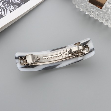 Hair hairpin "Silva" Geometry Color, 9 cm, mix-1