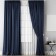 Kaspian curtain set, size 240 x 270 cm, blue