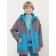 Windbreaker for boys, height 158 ​​cm, gray color