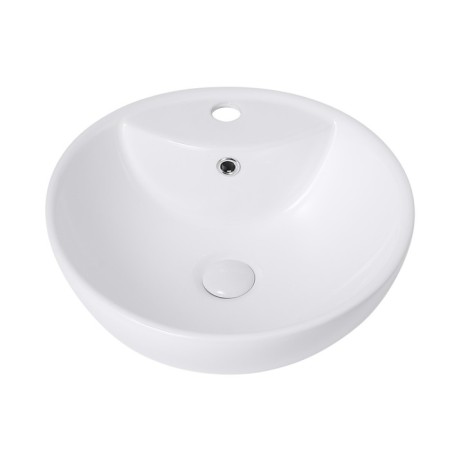 ABBER Bequem AC2101 sink, invoice, 460x460x175 mm, white-1