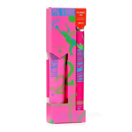 Perfume set female Pink Summer: toilet water, 35ml + body lotion, 35ml-5