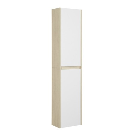 Half -down cabinet Aquaton Scandil, white color, oak Verona-2