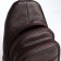 Male bag-bag made of artificial leather, brown color