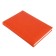 Deliciper of Leduced A5, 160 Vivevella sheets, Cover Artificial Leather, Corner perforation, Orange