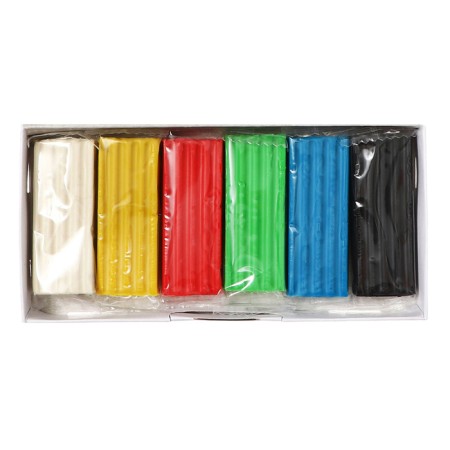 Plasticine 6 colors, 96 g, Erichkrause Basic, in cardboard packaging-15