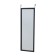 Door, suspended mirror, 40 x 110 cm, black