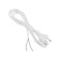 A network cord with a fork, 2 m, SHVVP 2 x 0.5 mm2, white