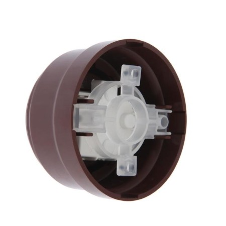 BYLLECTRICA socket Retro RA16-0205, 16A, one, external., Without salary, from curtains, IP20, brown.-1