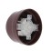 BYLLECTRICA socket Retro RA16-0205, 16A, one, external., Without salary, from curtains, IP20, brown.