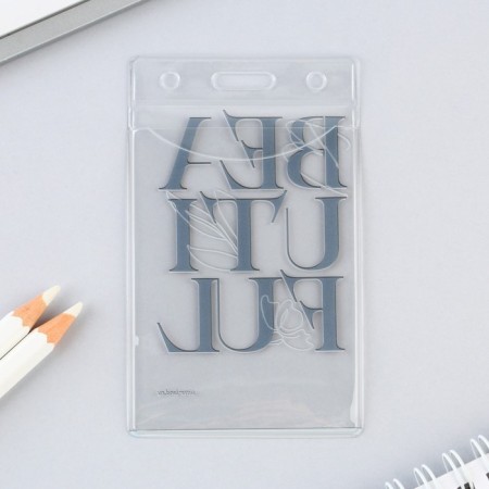 BEAUTIFUL pass cover, 6.1 x 10.4 cm-3