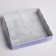 Cookie box, confectionery packaging with PVC lid, Happy Day, 15 x 15 x 3 cm